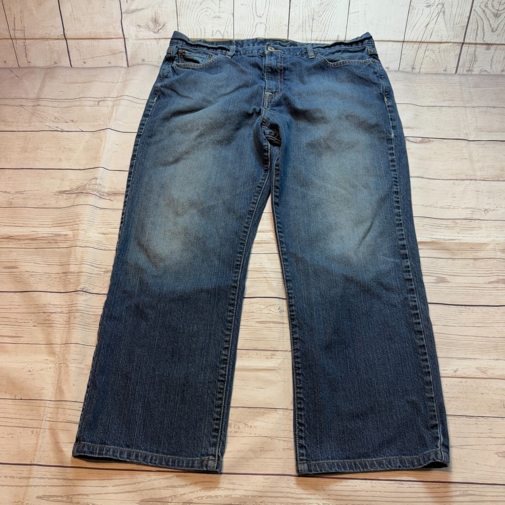 Lucky Brand Jeans Short Inseam Dark Wash Denim Pants Womens Size 36 (Fits 36x25)
